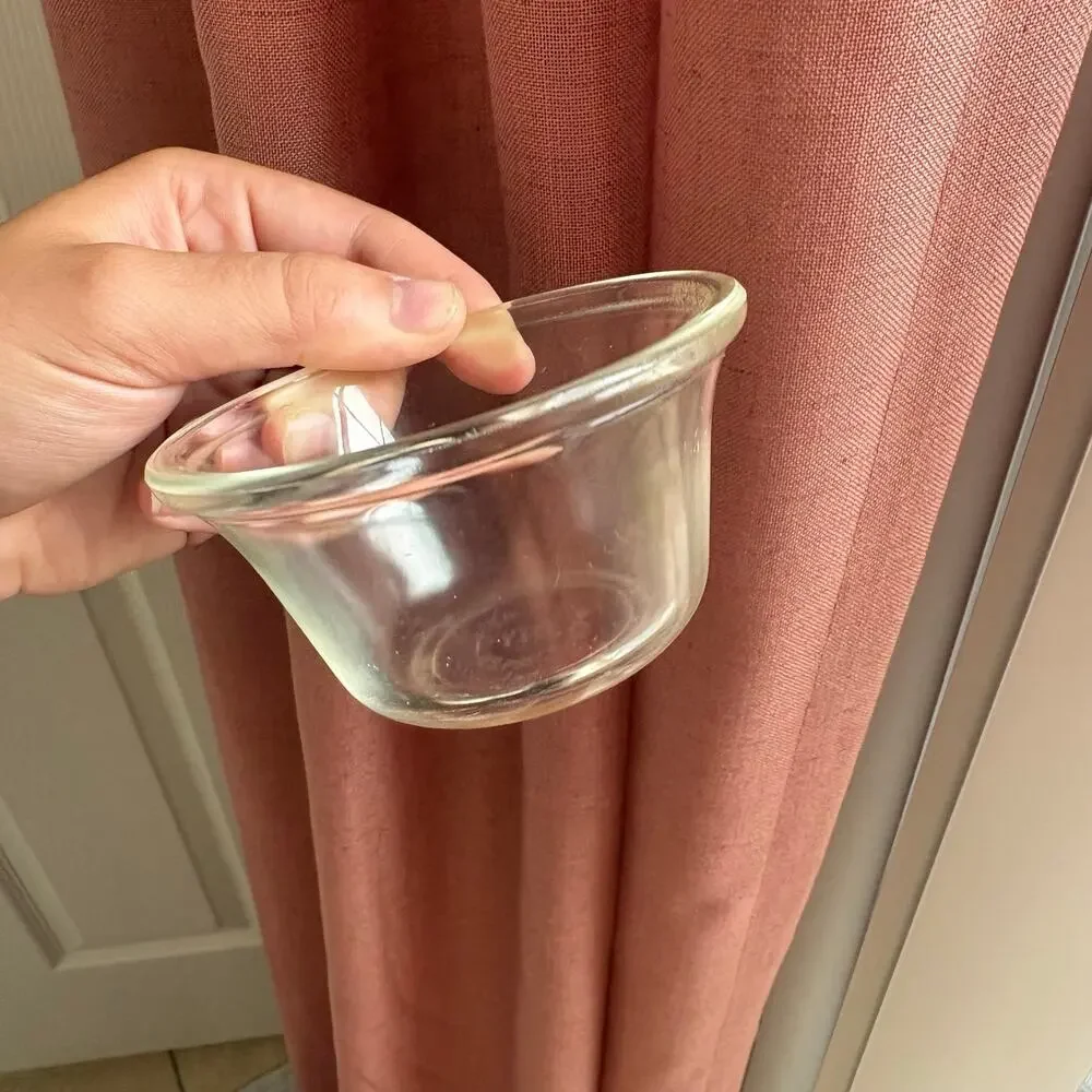 Vintage Pyrex custard cup, specifically model #414 // 4 oz